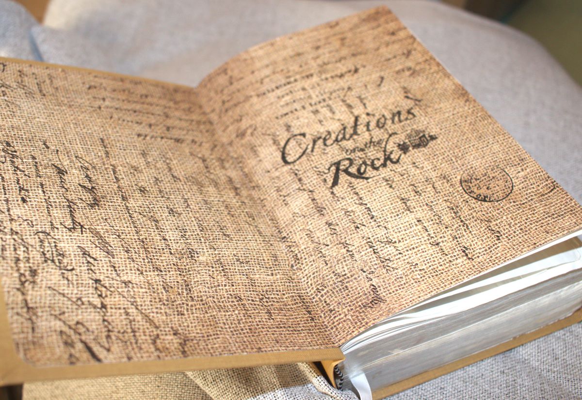 inside pages for Bible rebound