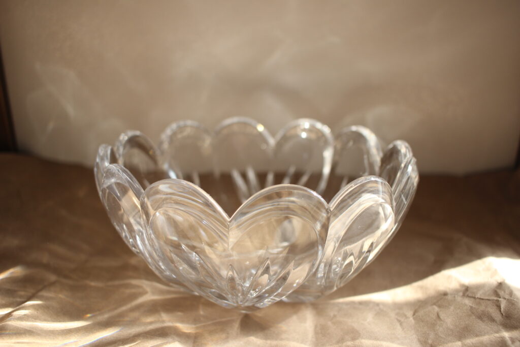 Vintage Crystal Waterford Bowl