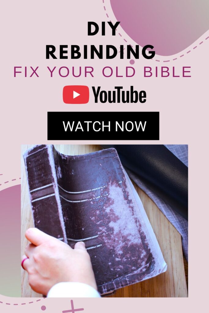old peeling Bible